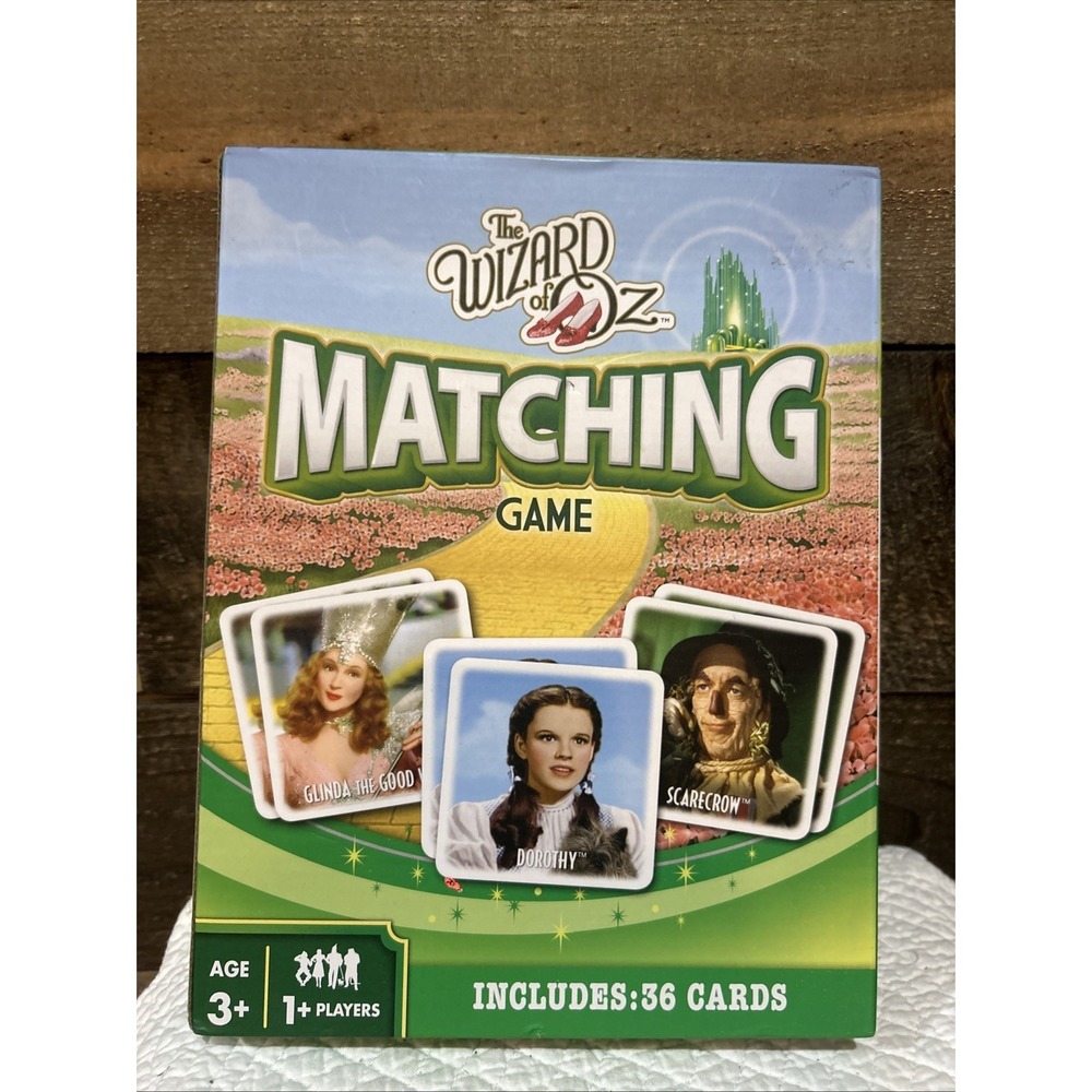THE WIZARD OF OZ MATCHING GAME NIB‎